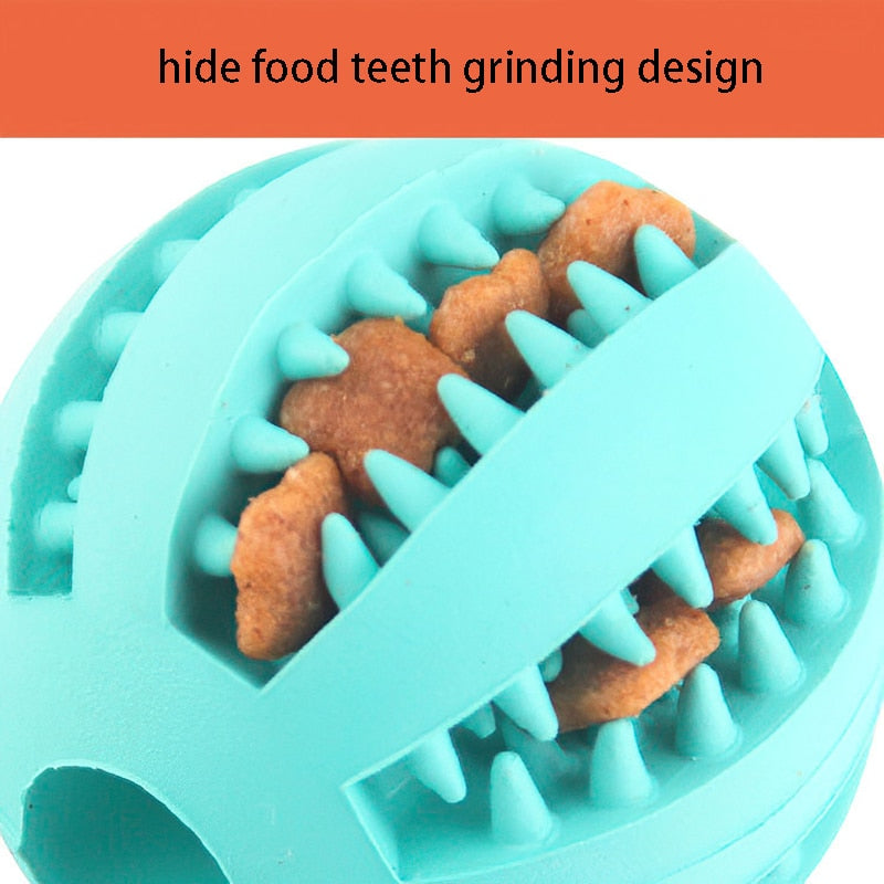 Chew toy for a dog made of natural rubber