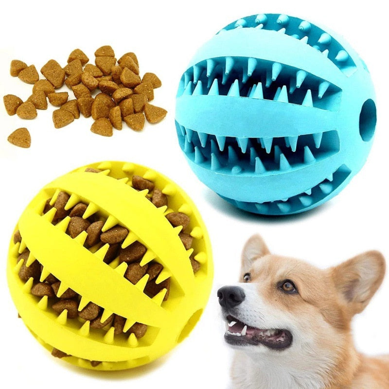 Chew toy for a dog made of natural rubber