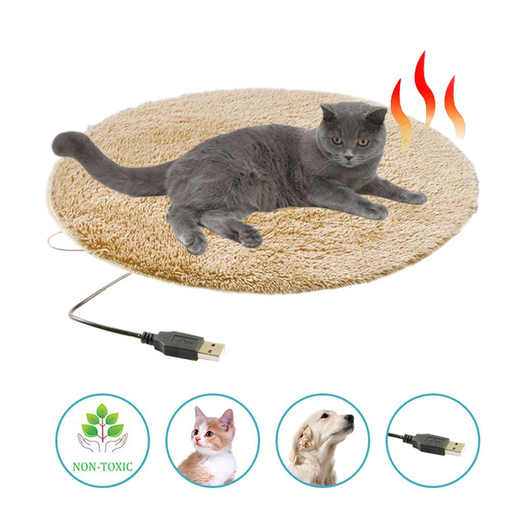 CosyPaws™ -
 Electric Heating Pad Blanket for Winter Pet Comfort